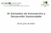 III Jornadas de Innovación y Desarrollo Sustentable