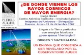 ¿DE DONDE VIENEN LOS RAYOS COSMICOS DE MAYOR ENERGIA?