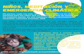 EMERGENCIA CLIMÁTICA NIÑOS, MEDITACIÓN Y