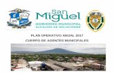 PLAN OPERATIVO ANUAL 2017 CUERPO DE AGENTES …