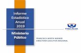 Informe Estadístico Anual 2019 - Fiscalía de Chile
