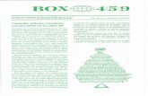 Box 459 - Edición Navideña 1989
