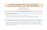 UNIVERDIDAD NACIONAL AUTONOMA DE HONDURAS