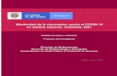 Efectividad de la vacunación contra el COVID-19 en adultos ...