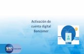 Activación de cuenta digital Bancomer