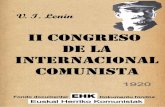 1920 II Congreso de la Internacional