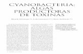 CYANOBACTERIA: ALGAS PRODUCTORAS DE TOXINAS