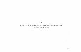 LA LITERATURA VASCA ESCRITA - Euskaltzaindia