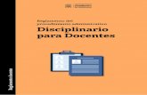 Reglamento del procedimiento administrativo Disciplinario ...