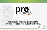 RENDICION PUBLICA DE CUENTAS INICIAL 2020 MODALIDAD …