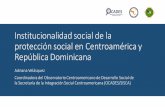 Institucionalidad social de la protección social en ...