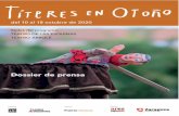 Títeres en Otoño 2020 - Zaragoza