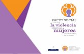 PACTO SOCIAL la violencia SOBRE LAS mujeres