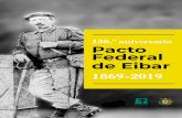 150.º aniversario Pacto Federal de Eibar