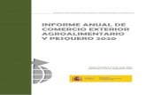 INFORME ANUAL DE COMERCIO EXTERIOR AGROALIMENTARIO Y ...