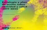 Estrategia y plan de acción sobre etnicidad y salud 2019-2025