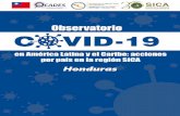 Boletín COVID-19 Honduras