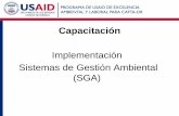 Implementación Sistemas de Gestión Ambiental (SGA)