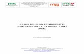 PL MTTO PREVENTIVO Y CORRECTIVO DE PDTI - HFPS