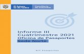 Informe III Cuatrimestre 2021 - cancilleria.gov.co