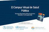 ElCampus Virtual de Salud Pública - observatoriorh