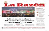 México concluye 2021 con 6 veces más casos de Ómicron