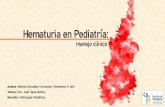 Hematuria en Pediatría - serviciopediatria.com