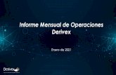 Informe Mensual de Operaciones Derivex