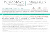 IV CAMAyA I MicroGen - Asociación Argentina de ...