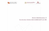 CLAVE DEL CURSO 23-O-2020-EXT-LC-06