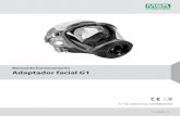Manual de funcionamiento Adaptador facial G1