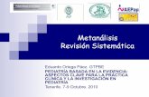 Metanálisis Revisión Sistemática