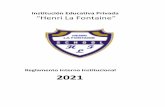 Institución Educativa Privada “Henri La Fontaine”