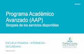 Programa Académico Avanzado (AAP)
