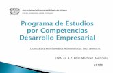 Programa de Estudios por Competencias Desarrollo Empresarial