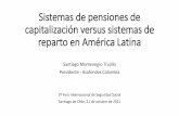 Sistemas de pensiones de capitalización versus sistemas de ...