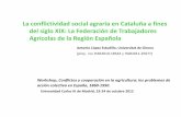 La conflictividad social agraria en Cataluña a fines del ...