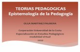 TEORIAS PEDAGOGICAS Epistemología de la Pedagogía