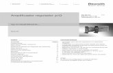 Amplificador regulador p/Q Edición: 2017-05 Reemplaza a ...
