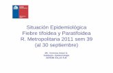 Situación Epidemiológica Fiebre tifoidea y Paratifoidea R ...