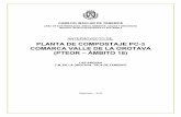 ANTEPROYECTO DE: PLANTA DE COMPOSTAJE PC-3 COMARCA …