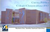 Cuenta Pública Colegio Chuquicamata 2017