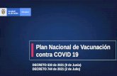 Plan Nacional de Vacunación contra COVID 19