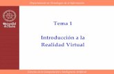 Tema 1 Introducción a la Realidad Virtual - UHU