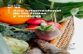 Abril 2021 Año internacional de las frutas y verduras