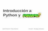 Introducción a Python y - fing.edu.uy