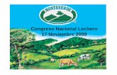 Congreso Nacional Lechero 17 Noviembre 2009