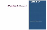 Carta de presentación Paint Brush 2017