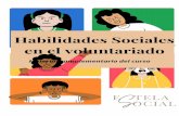 Habilidades Sociales en el voluntariado