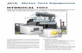 HYDROCAL 1003 - vimelec.com.ar